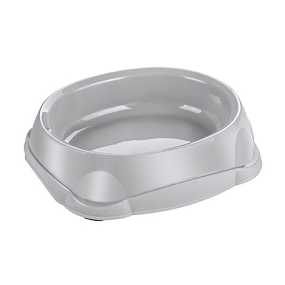 Миска для животных 500мл светло-серый