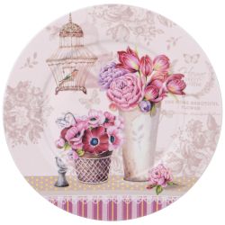 НАБОР ПОСУДЫ ОБЕДЕННЫЙ LEFARD ТЮЛЬПАНЫ НА 4 ПЕР. 16 ПР.