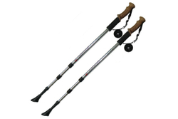 Палки для скандинавской ходьбы пробковая рукаятка до 1,35 м