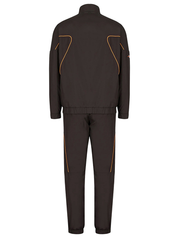 Мужской теннисный костюм EA7 Man Woven Tracksuit - черный