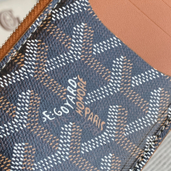 Goyard Bourbon Zipped Card Holder (11 colors)