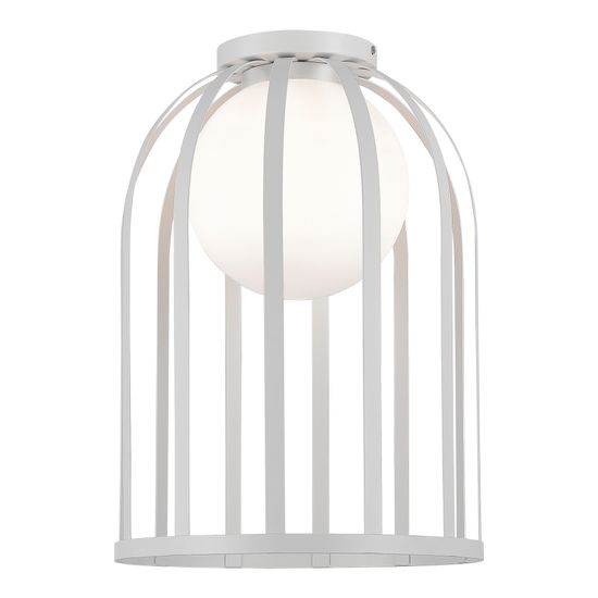 SL6129.502.01 Светильник потолочный ST-Luce Белый/Белый E27 1*60W NORDIC