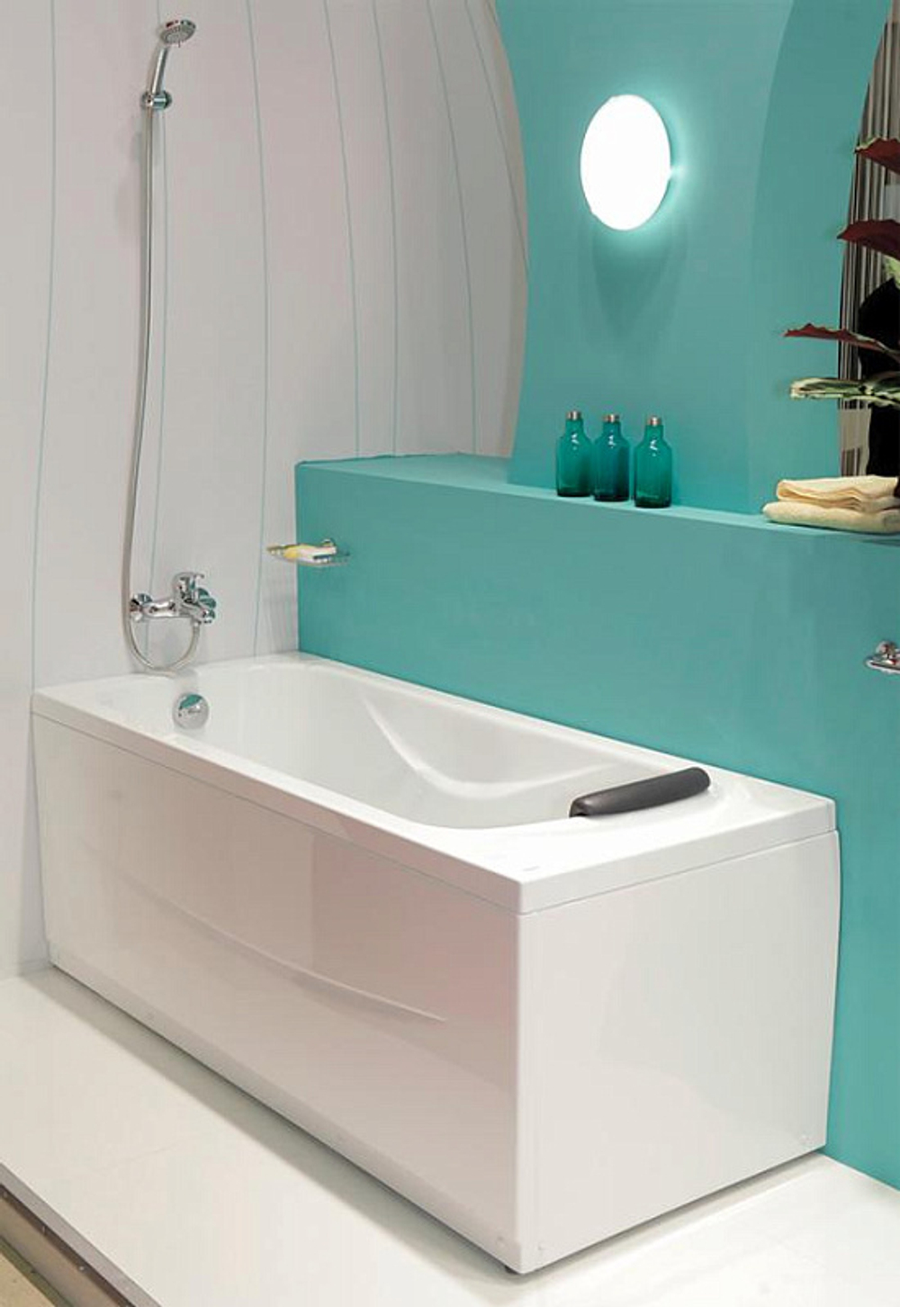 Ванна акриловая Santek Тенерифе 160х70 пристенная (1.WH30.2.357)