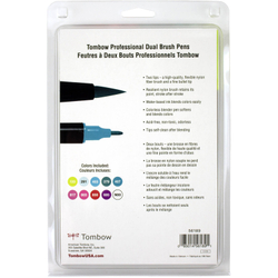 Tombow AB-T Dual Brush 10 Tropical Palette