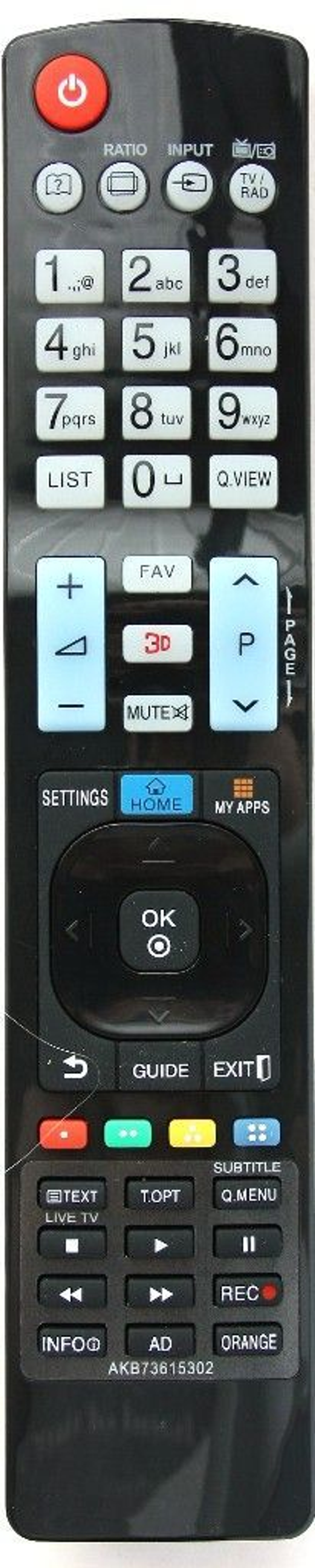 Пульт LG AKB73615302