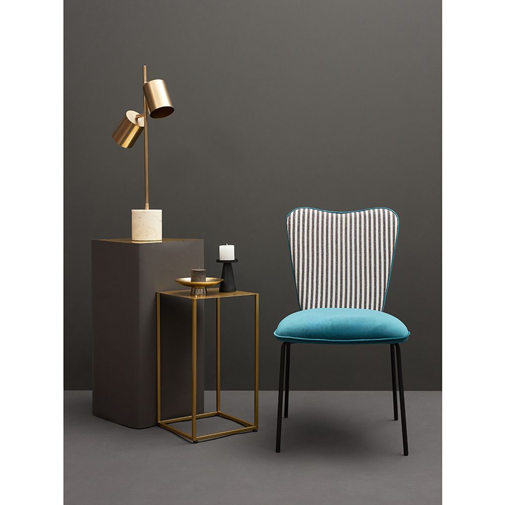 Стул Pompadour, велюр, изумрудный