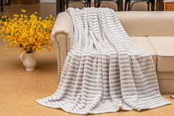 Плед 160х220 Sofi De MarkO Гринда серый