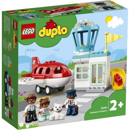 Конструктор LEGO DUPLO Town - Самолет и аэропорт 10961