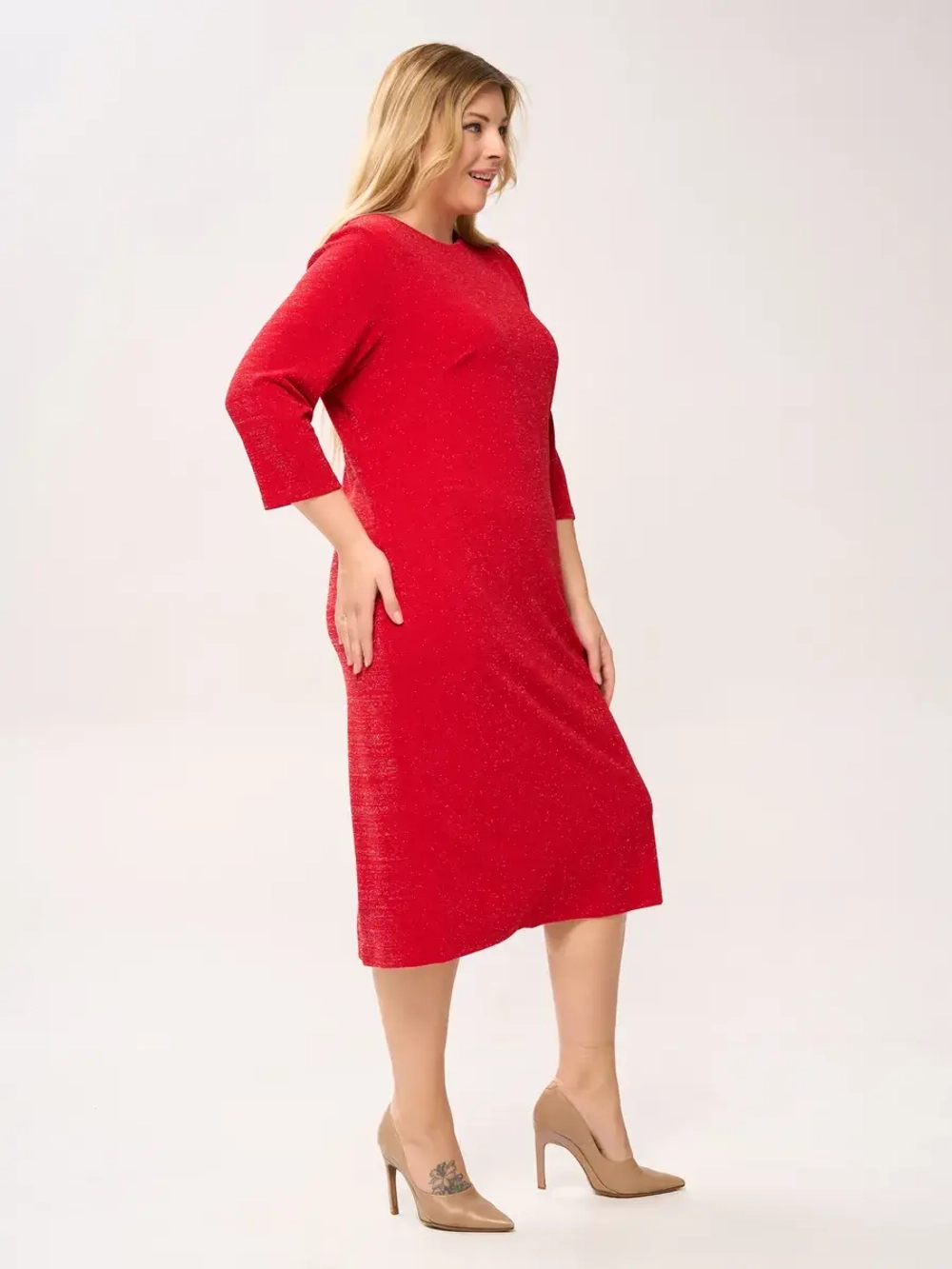 Платье нарядное вечернее с блеском