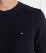 Свитер CHAIN RIDGE STRUCTURE Tommy Hilfiger - темно-синий(MW0MW33511)