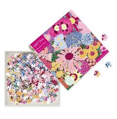 Adult Sustainable Jigsaw Puzzle Kate Heiss: Abundant Floral