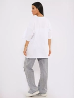 Футболка женская оверсайз принт