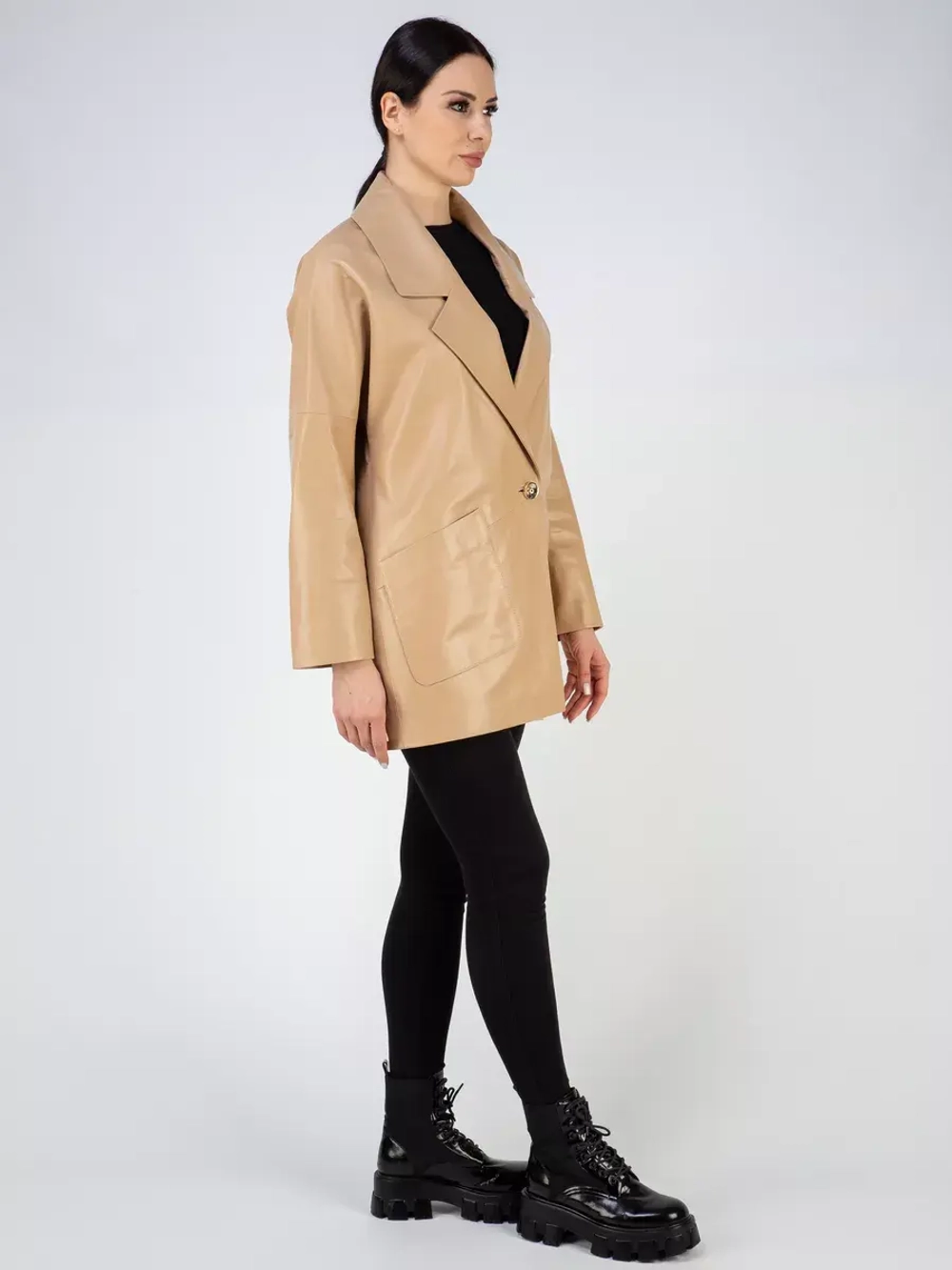 Куртка кожаная натуральная Турция пиджак