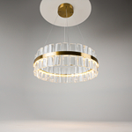 Подвесная светодиодная люстра Maytoni Mirage MOD173PL-L45BS3K