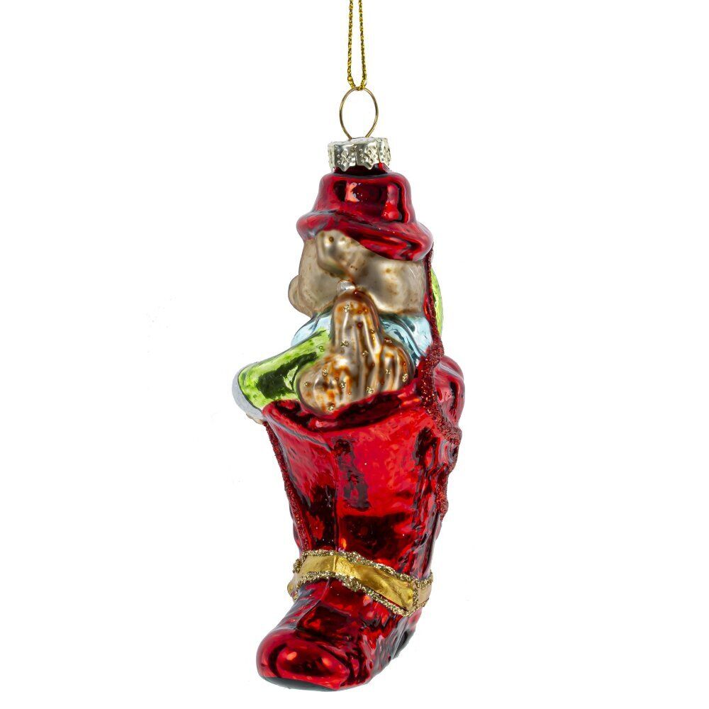 GAEM Украшение новогоднее "Медвежонок", L6 W4,5 H12,5 см