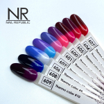 Nail Republic Гель-лак THERMO COLOR 609 Сливовый-сиреневый, 10 мл