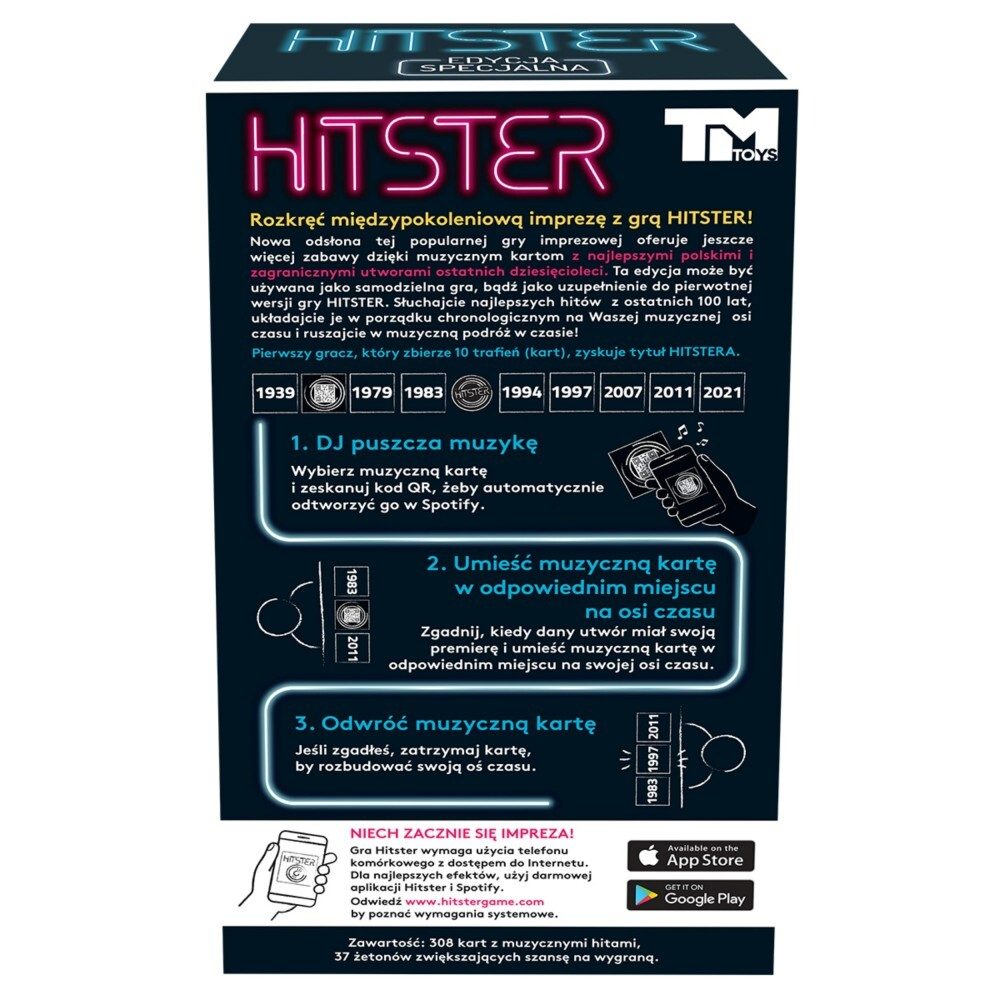 TM Toys - Музыкальная игра Hitster Special Edition JUM0599