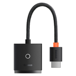 Видео адаптер Baseus Lite Series Adapter HDMI to VGA - Black