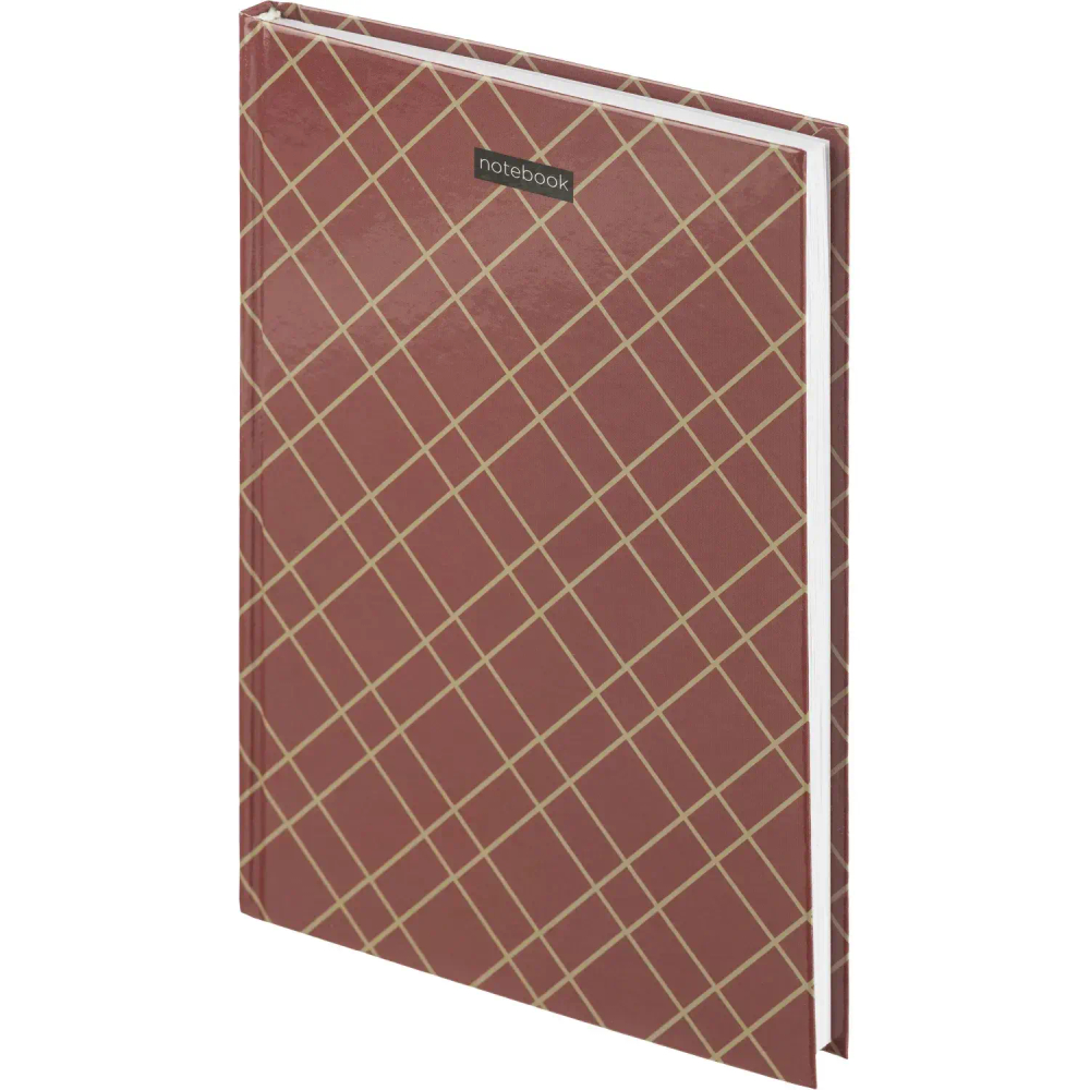 Ежедневник недатированный 7БЦ,пленка глянц,А5,128л Attache, бордовый