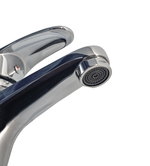 Смеситель для ванны с длинным изливом и душевым набором латунь CULTO SPIKE BL01SPK