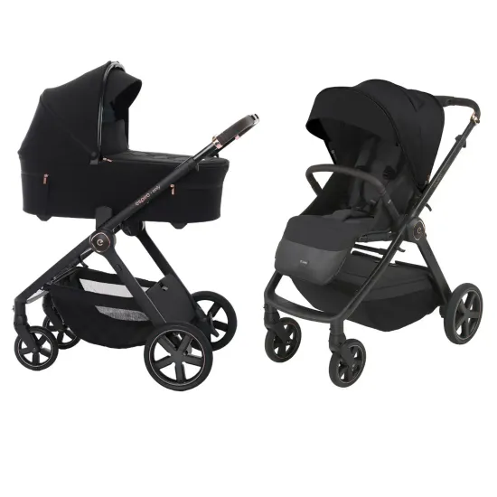 Коляска Espiro Only 2 в 1 Stylish Black (410)