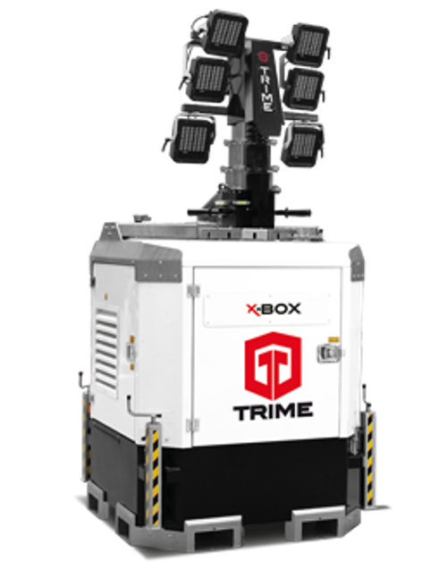Передвижная мачта освещения TRIME X-Box 6x160W 48V LED - 9M светодиодная