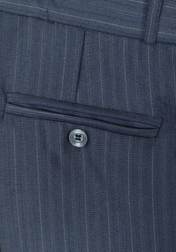 Брюки мужские серые в полоску классические классика летние тонкие лёгкие костюмные офисные строгие деловые прямые размер 50 XL 30 31