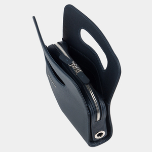 Сумка Camille из кожи теленка, синего цвета