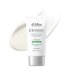 d'Alba, UV Essence Waterfull+, солнцезащитное средство на водной основе, бережное воздействие, SPF 50+, 50 мл (1,69 жидк. унции)