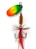 Блесна вращающаяся Lucky John SPIN X ROUND 01 3,5г FT (5шт. в упк.)