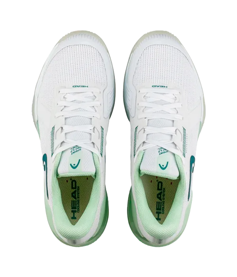 HEAD Sprint Pro 4.0 Падел Женская обувь Белый-Зеленый 2025
