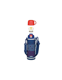 Термос кружка (2 крышки) Thermos FJJ-1000 WF NVD (1 литр), синяя