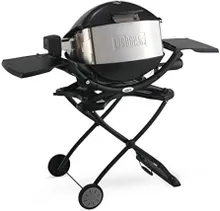 Вертел с двумя зажимами и электромотором для грилей Weber Q 200/2000 серий