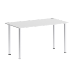 Home Office Стол письменный VR.SP-3-138 Белый Бриллиант/Хром 1380*720*750