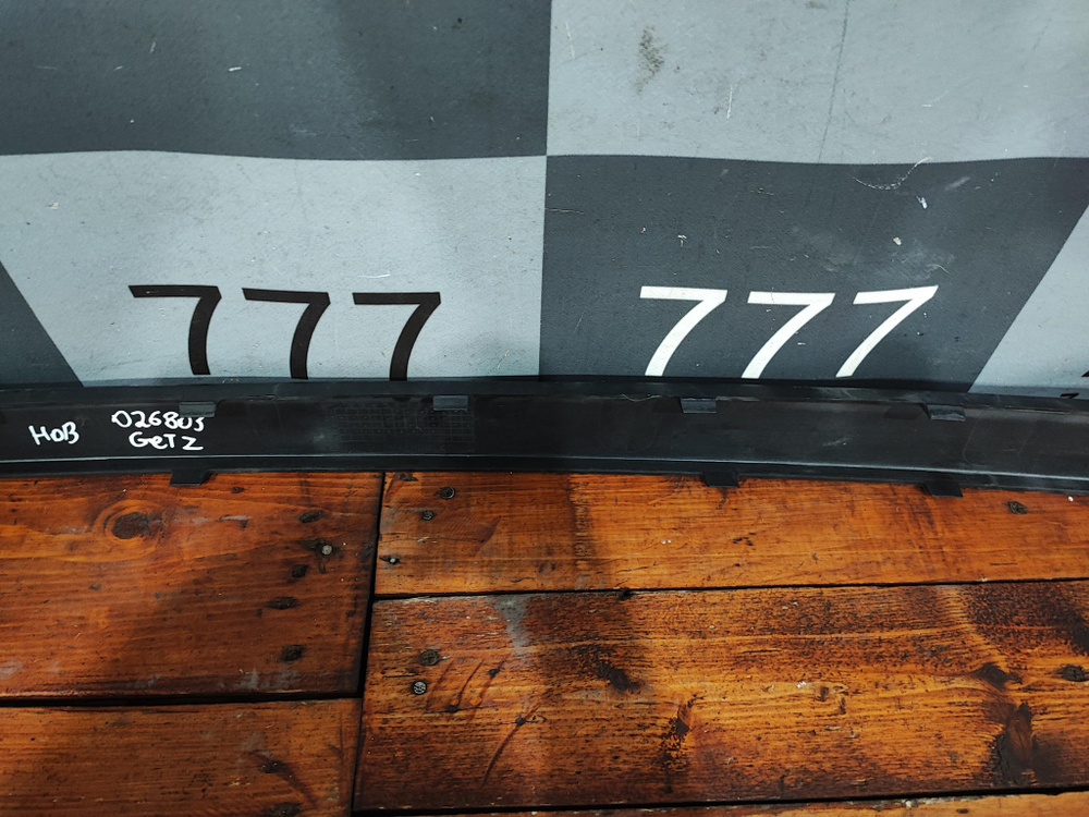 Накладка заднего бампера Hyundai Getz Новая Оригинал 866231C000