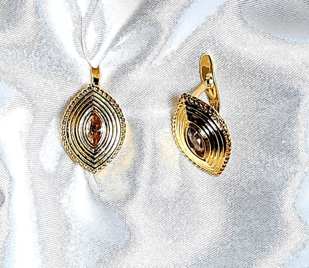 "Бормиоли" серьги из коллекции "Радиус"