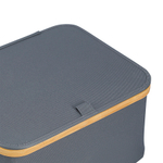 Корзина для белья neat low, 40x33x20 см, серая