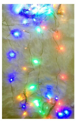 Светодиодная штора 1.5х1.5 метра 4 цвета