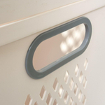 Контейнер хозяйственный для сортировки белья, 44х31х74 см, T2020-2554