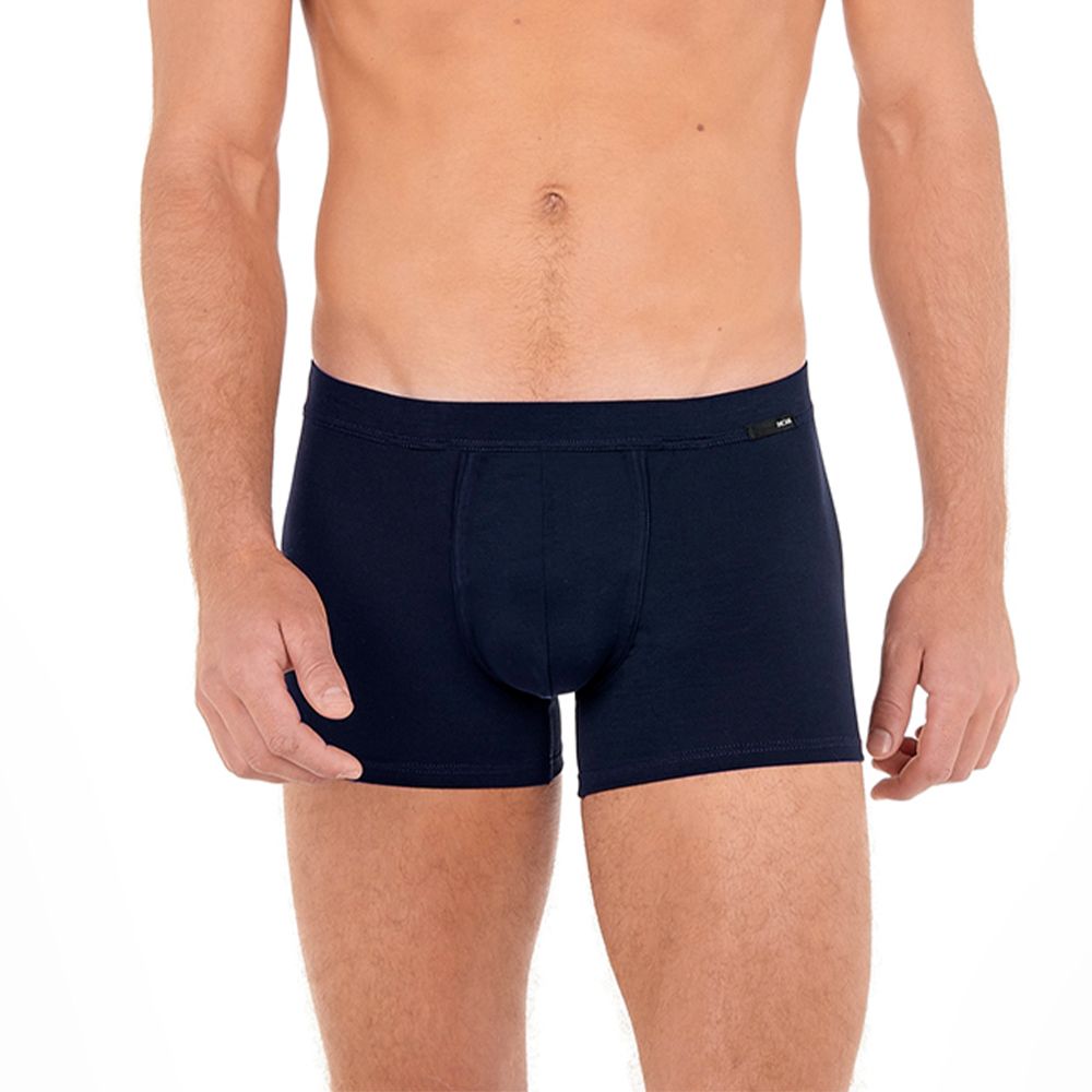 Мужские трусы боксеры темно-синие HOM Tencel Soft 40-2678-00RA