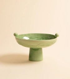 Ваза Круговорот, зеленая