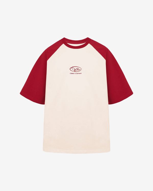 Футболка Kaybug персик / гранат - фото 1