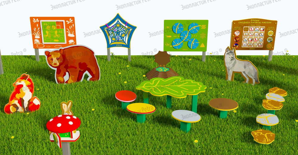 Туристическая площадка Привал на полянке Элит