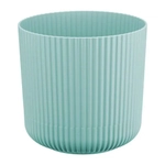 Кашпо ВЕЛЬВЕТ D160мм 2,5л с пристегнутым поддоном Морская волна