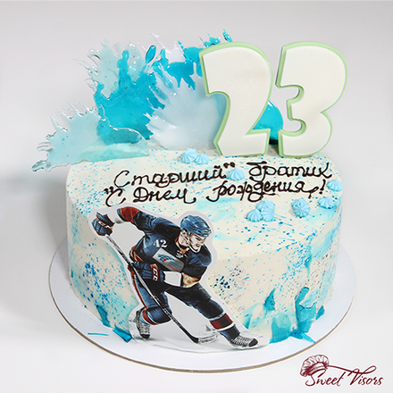 "Хоккеисту посвящается" (декор)