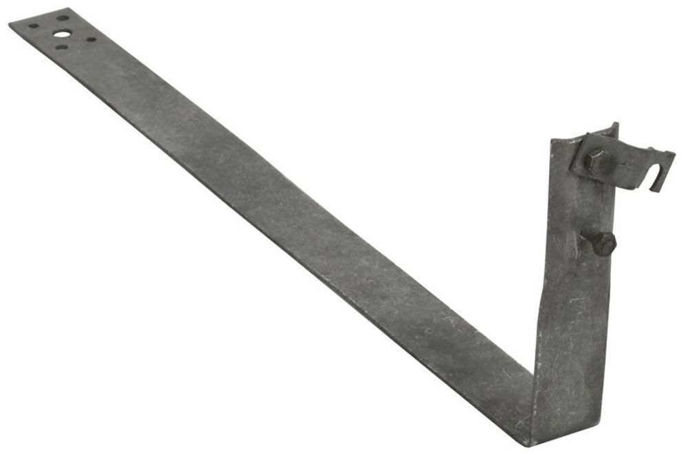 Держатель проводника круглого 6-10мм черепич. кровля L430мм оцинк. сталь TD IEK ZDP80-13-5-16-430 Держатель проводника круглого 6-10мм черепич. кровля L430мм оцинк. сталь TD IEK ZDP80-13-5-16-430