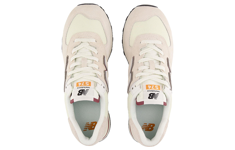 574 New Balance 'Beige Burgundy'