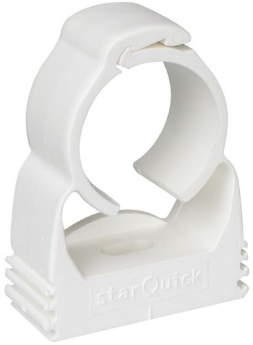 Хомут Walraven BIS starQuick для труб 24-28 мм cамозащёлкивающийся белый (арт. 0855028)