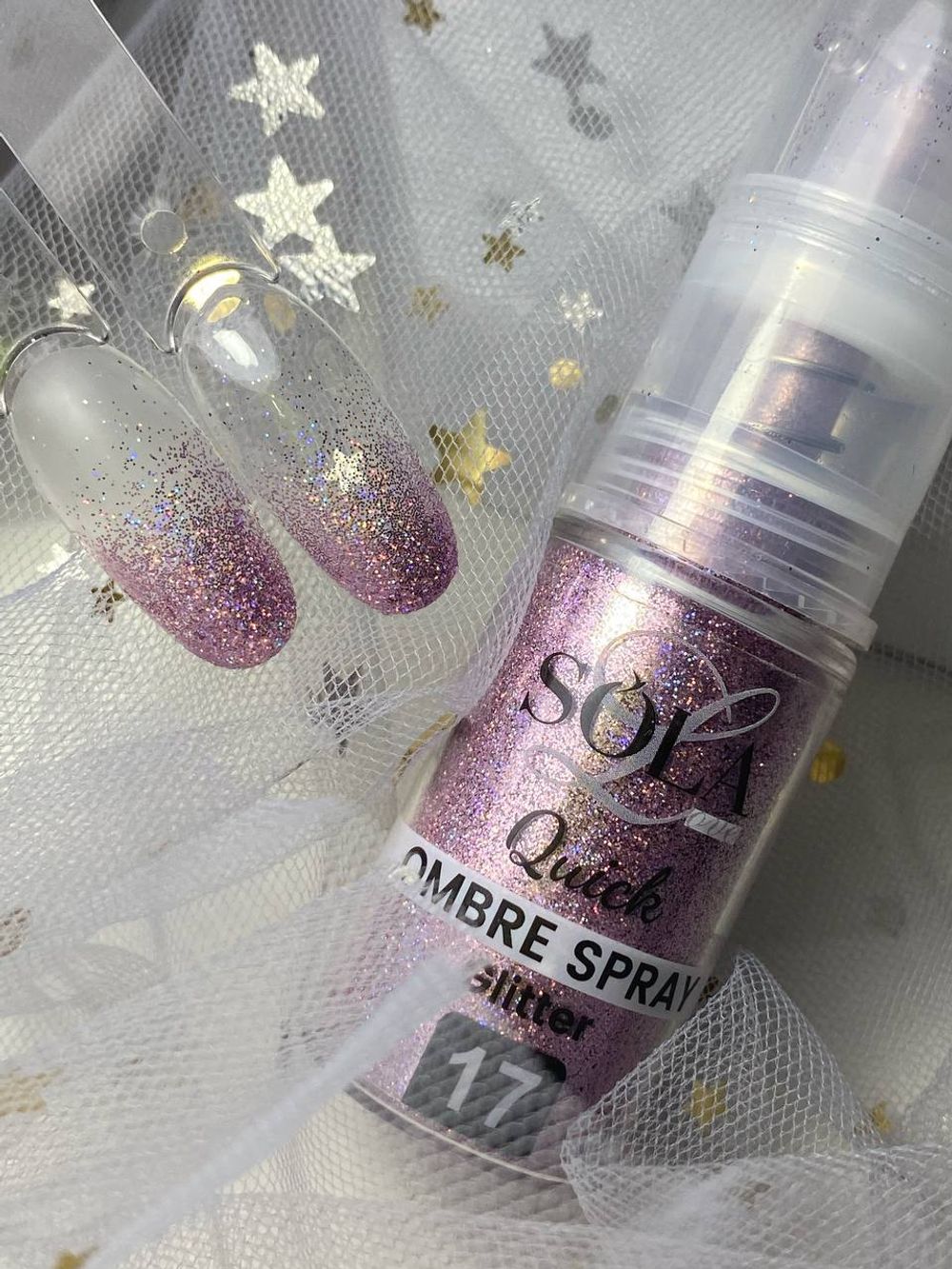 Sola Quick Ombre Dry Spray 17 - Сухой Спрей-омбре для градиента, 10м