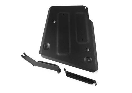 Защита топливного бака Rival для Haval M6 II поколение РКПП FWD 2023-н.в., сталь 1.5 мм, с крепежом, штампованная, 111.9435.1